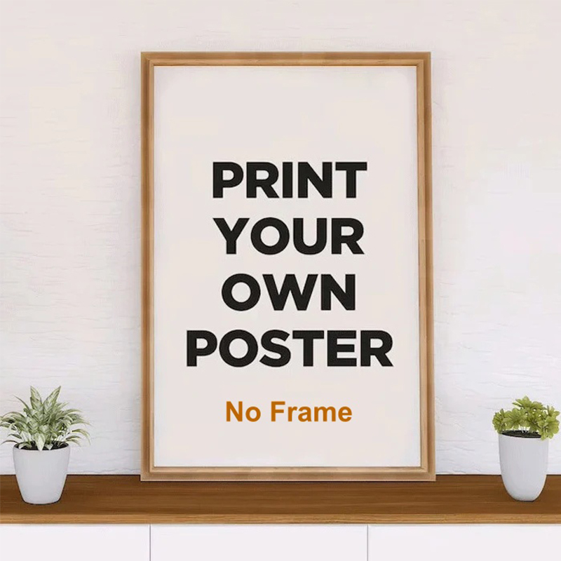 Sustainable Living Practices - 1pc Customized Portrait Landscape Poster Printing