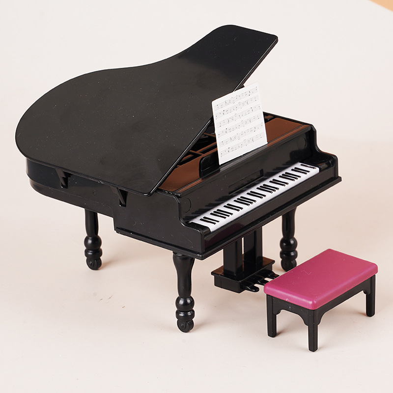 1:12 Dollhouse Miniature Piano - Sustainable Living Practices recension och pris