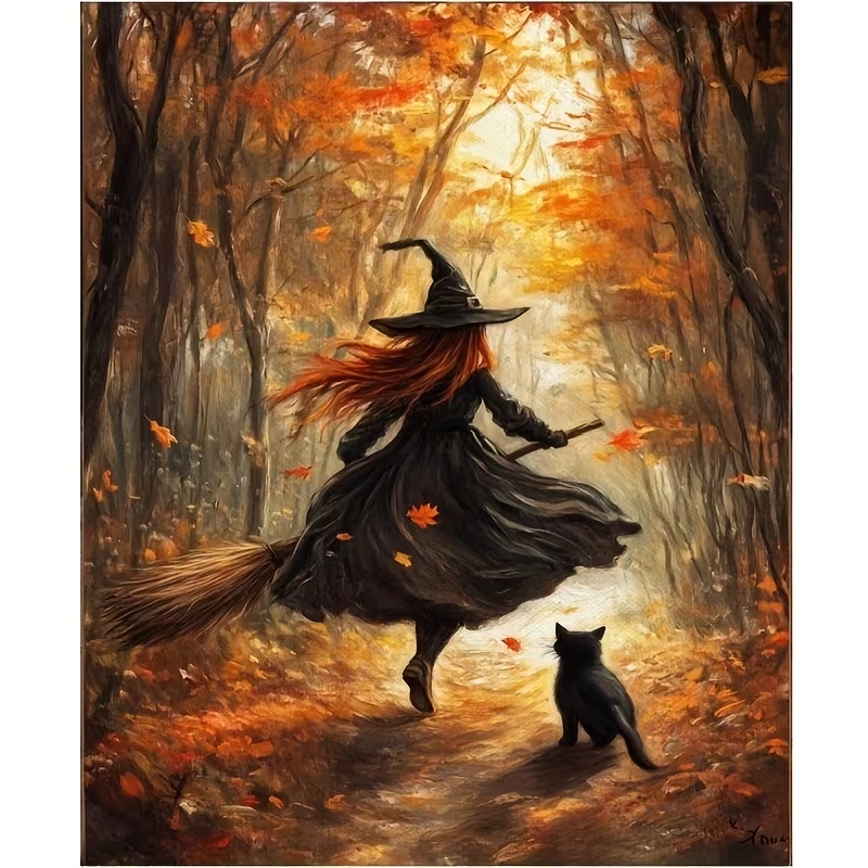 Retro Alloween Autumn Witch On - Sustainable Living Practices recension och pris