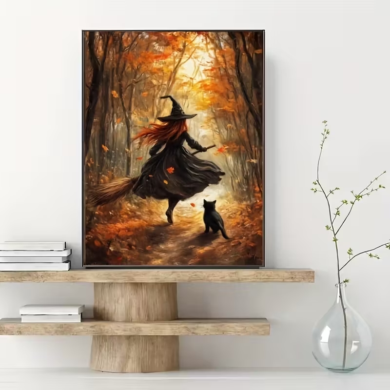 Retro Alloween Autumn Witch On - Sustainable Living Practices recension och pris