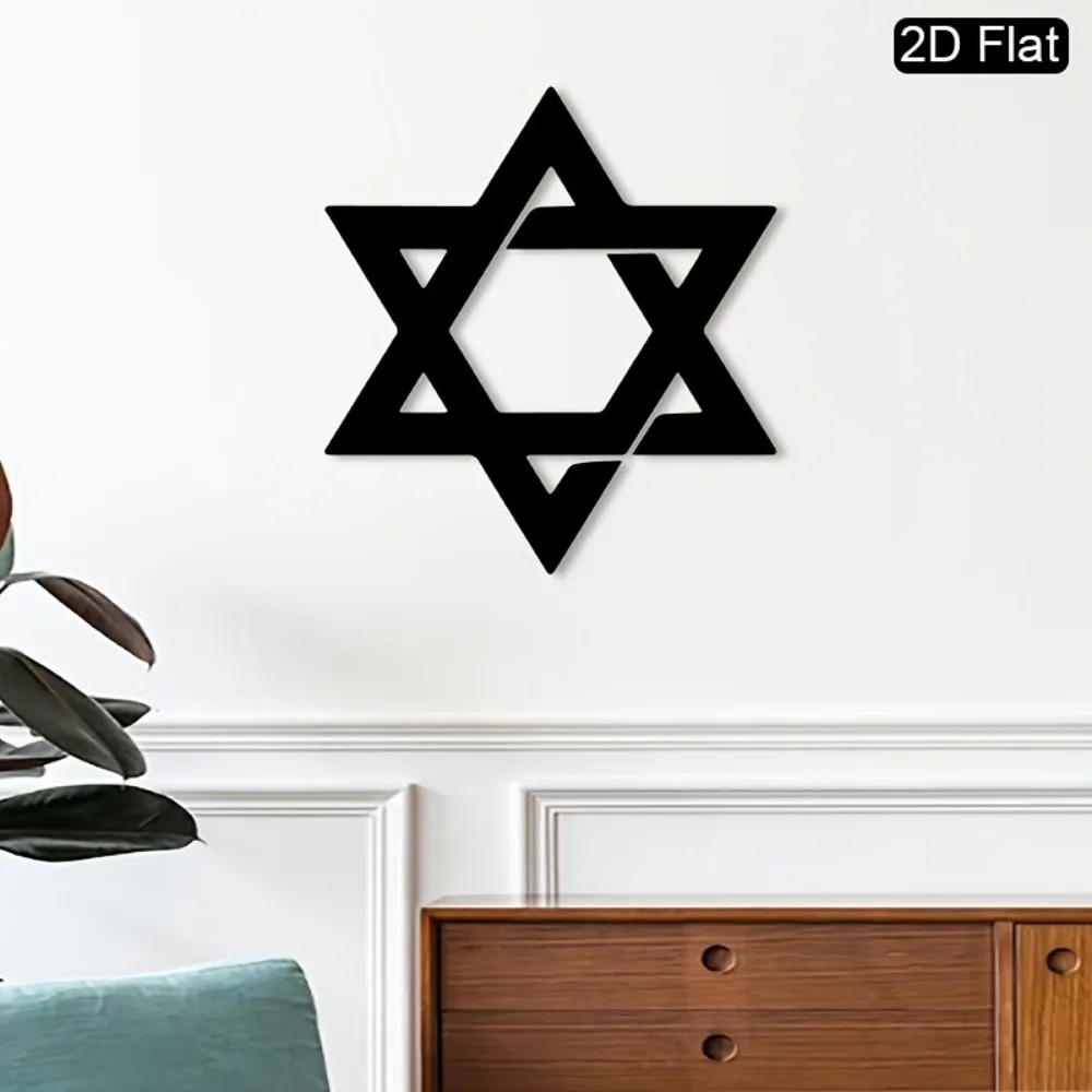 CIFBUY Iron Wall Art Star of D - Sustainable Living Practices recension och pris