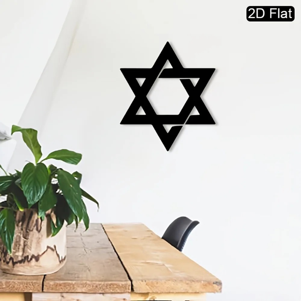 CIFBUY Iron Wall Art Star of D - Sustainable Living Practices recension och pris
