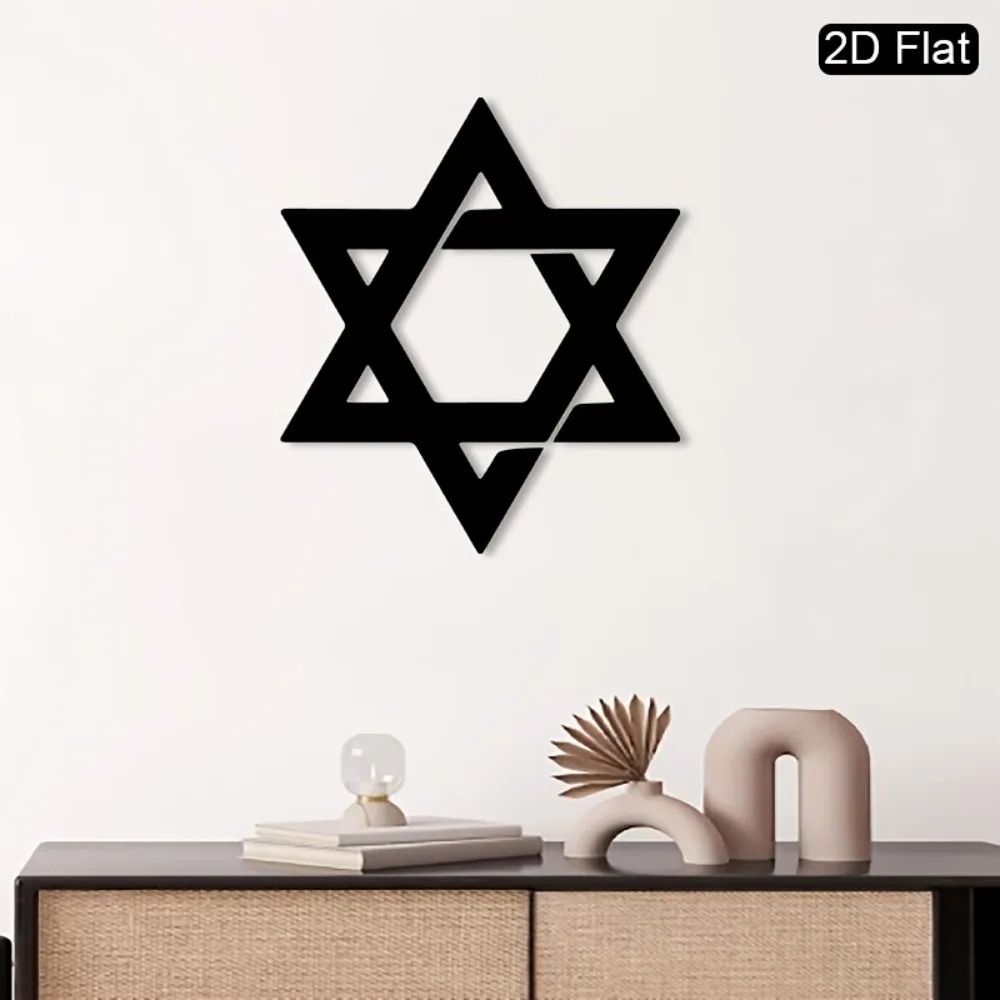 CIFBUY Iron Wall Art Star of D - Sustainable Living Practices recension och pris