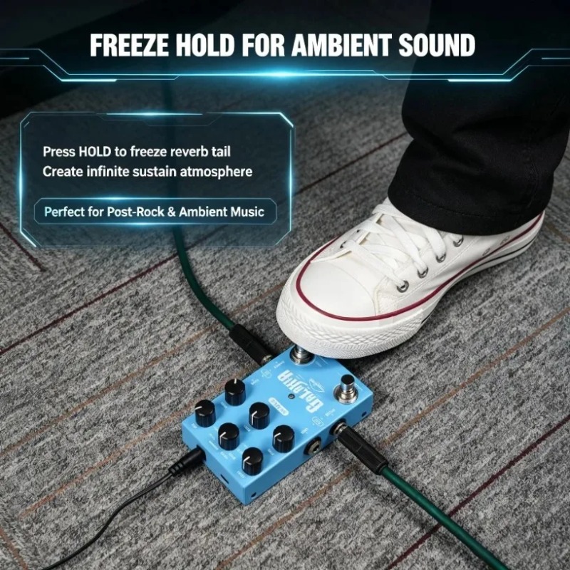 M-VAVE Reverb Guitar Pedal Fre - Sustainable Living Usa recension och pris